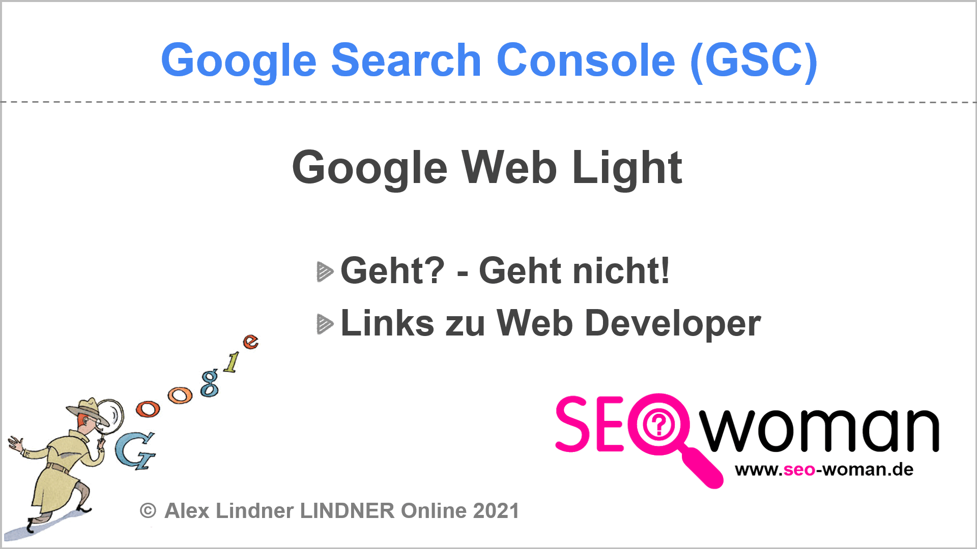 Google Search Console Weblight