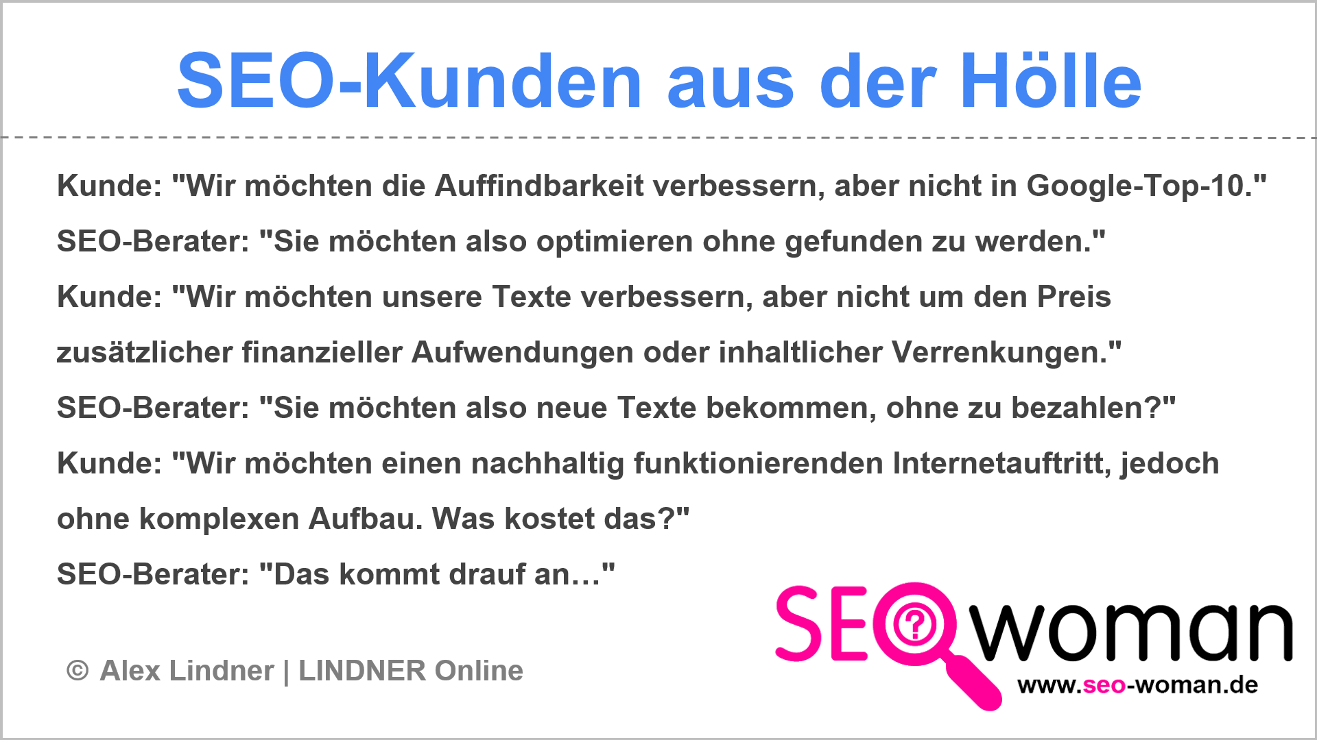 SEO-Kunden aus der Hölle