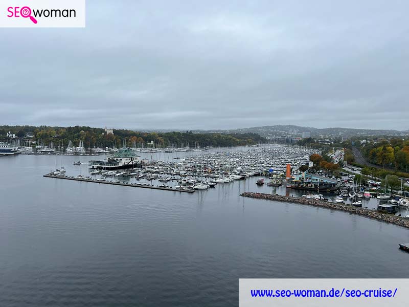 Oslo Hafen beim Einlaufen Oslo Hafen beim Einlaufen