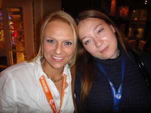 Alexandra Lindner und Irina Lutz