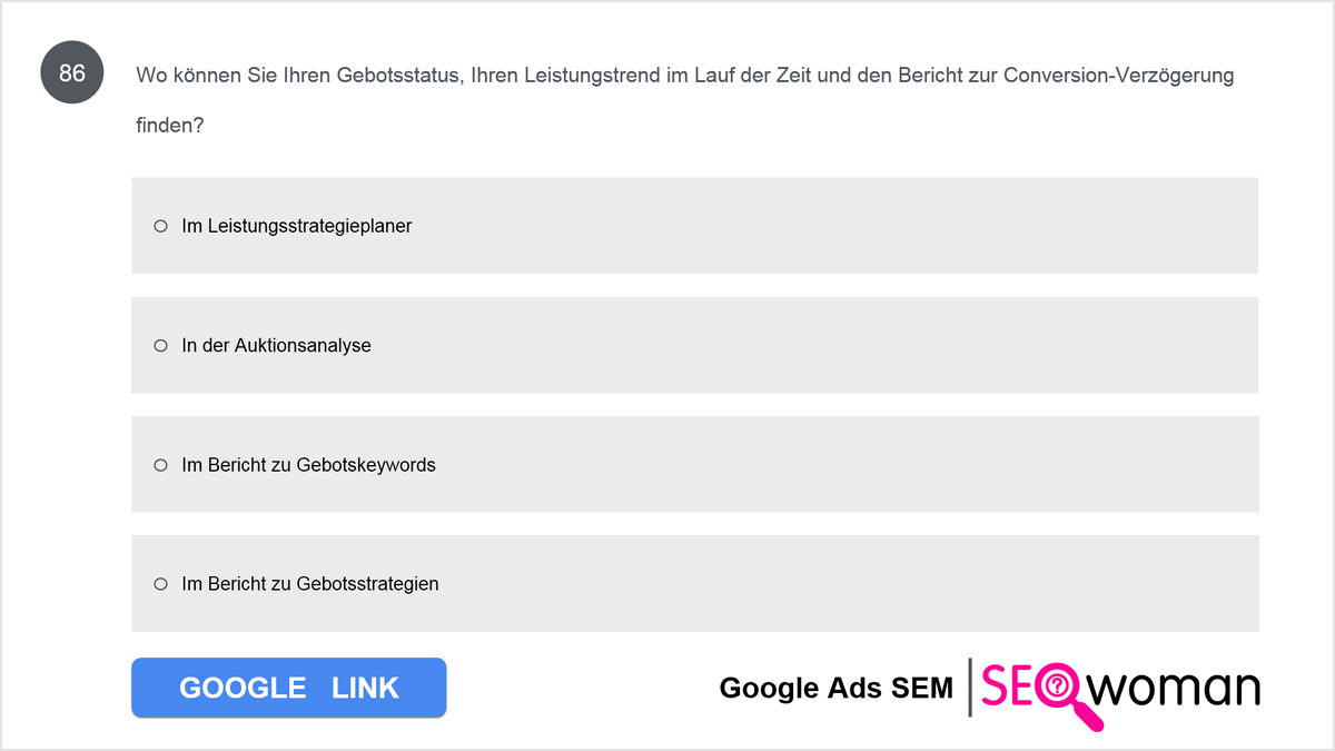 Janika möchte den Onlineumsatz für ein bestimmtes Produkt steigern und dazu potenzielle Kunden ansprechen, die aktiv nach ähnlichen Produkten suchen. Welche Vorteile entstehen ihr durch eine Google-Suchkampagne? 
