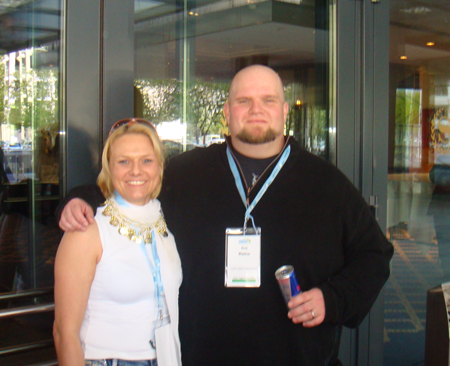 SEO-Woman mit Bob Rains